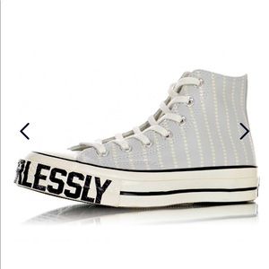 Womens Love Fearlessly Chuck 70 High Top Converse size 10